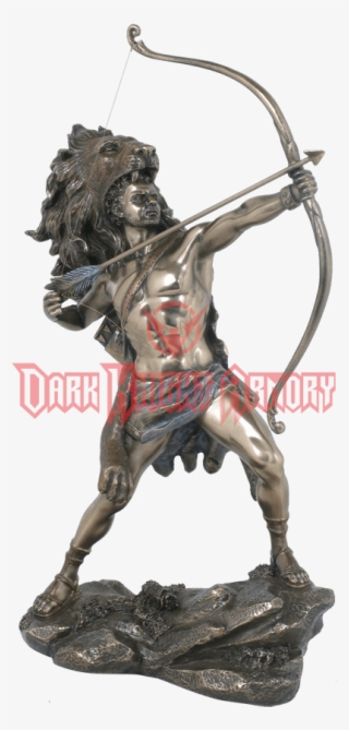 Hercules Statue Png - Hercules Nemean Lion Pelt #8783729