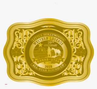 Limited Edition Commemorative Belt Buckle - Label #8784241