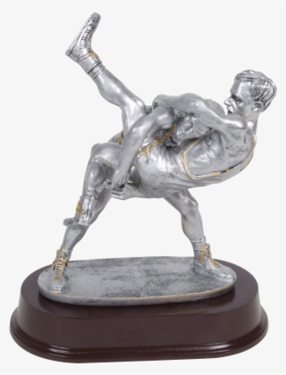 Double Action - Pro Wrestling Wrestling Trophy Png #8784459