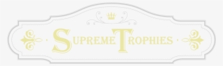 Supreme Trophies - Label #8784591