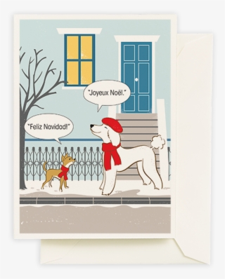 Chihuahua Poodle Boxed Cards[hol 059bx Ea] - Illustration #8785483