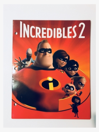 25 Pcs Disney Pixar's The Incredibles 2 Portfolio Folder - Incredibles 2 Folder #8785558