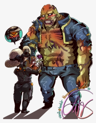 “ Fallout - Fallout Super Mutant Art #8785948