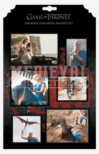 Game Of Thrones Daenerys Targaryen Magnet Set - Flyer #8786859 Game Of Thrones Daenerys Targaryen Magnet Set - Flyer #8786859