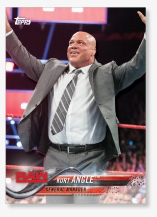 2018 Topps Wwe Kurt Angle - Poster #8787428