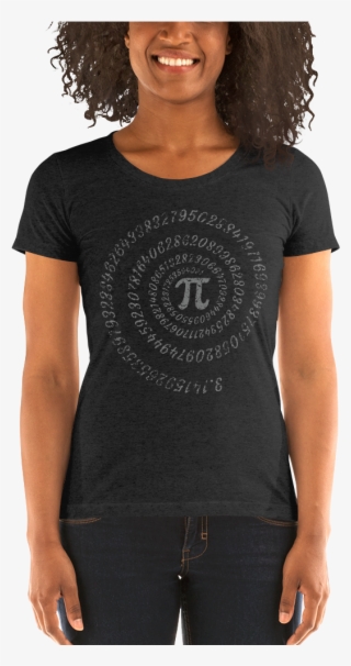 Pi Math Symbol With Spiral Numbers On A Ladies' Short - Lana Wwe T Shirt #8788217 Pi Math Symbol With Spiral Numbers On A Ladies' Short - Lana Wwe T Shirt #8788217