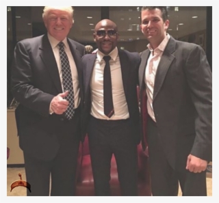 Floyd Mayweather Visits President-elect, Donald Trump - Floyd Mayweather Donald Trump Inauguration #8788571