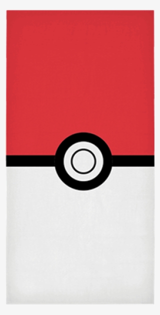 Pokeball Beach Towel - Circle #8789226