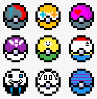Undertale Character Pokeballs - Circle - Free Transparent PNG Download ...