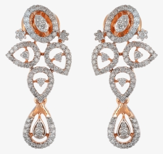Orra Diamond Hanging Earring - Jewellery #8790315