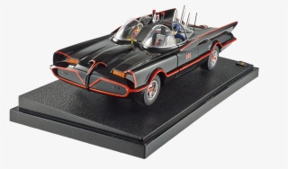 Batmobile Incl 2 Figures Black 1966 1/18 - Batman Hotwheels #8790500