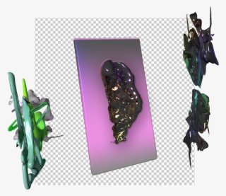 Crystaline Etheric Liquid Gradient Vaporwave Newmedia - Illustration #8790577