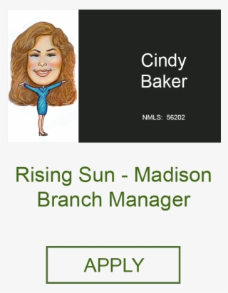 Cindy Baker Branch Manager Rising Sun- Madison Home - Girl #8790881