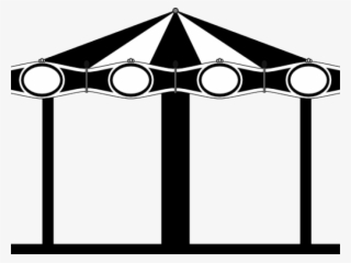 Carousel Clipart Pink Circus Tent - Clip Art #8791330