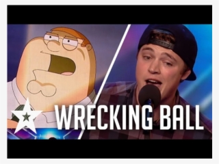Peter Griffin, Elmo & More Sing Wrecking Ball On Britain's - Animated Cartoon #8791647