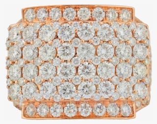 Diamond Gold Ring - Circle #8792453