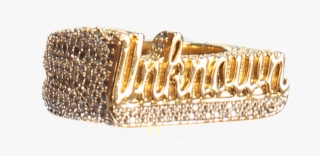 Iced Out Gold Ring - Ring #8792658