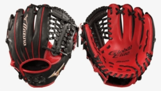 Mizuno Global Elite Gge60axdes Baseball Glove Red Black - Softball #8792973
