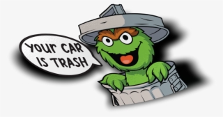 Oscar The Grouch Sticker - Cartoon #8793366