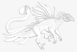 Dot Drawing Feather - Illustration #8793443