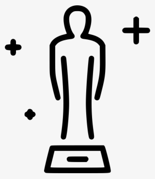 Oscar Human Icon Free Download Oscar Face Svg Png Oscar - Amount Nominees Icon Png #8793780