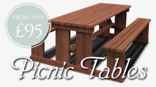 Garden Furniture, Outdoor Benches & Chairs - Picnic Table #8793782