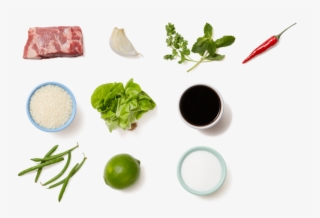 Thai Steak Lettuce Cups With Spicy Green Beans & Sushi - Leaf Vegetable #8795138