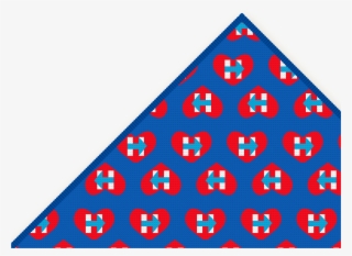 Hearts With Hillary Scarf Blue - Traffic Sign #8795812