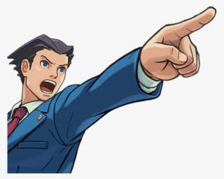Lawyer Clipart Objection - Phoenix Wright Smashified #8797022
