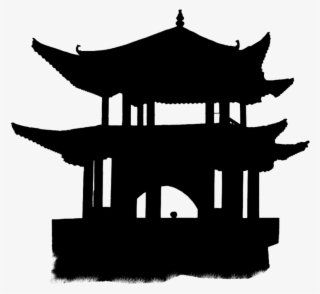 Temple Silhouette - Travel China #8798029