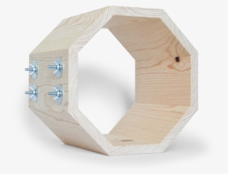 Large Hanging Octagonal Tunnel 4 - Plywood #8798605