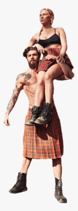 Free Png Download Male And Female Warriors Highland - Molly Dunsworth #8799434