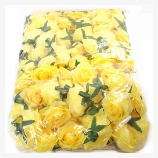 Bulk Buy 100 Heads Of Yellow Roses - Floribunda #8799517
