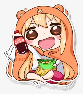 Umaru Sticker - Cartoon #8799730