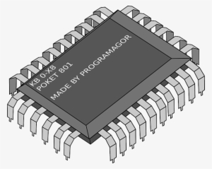 Computer, Cpu, Processor, Icon, Cartoon, Electronics - Integrated Circuit Clipart #880290