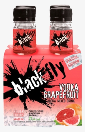 Black Fly Vodka Grapefruit Mixed Drink - Black Fly Vodka Grapefruit #880482