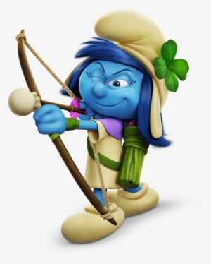 Smurf Storm Shooting Arrow Png - Smurfs The Lost Village Smurfs Storm #880843