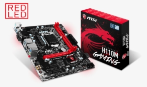 H110m Gaming - Msi H110m Gaming With Intel H110 Express Microatx Motherboard #880907
