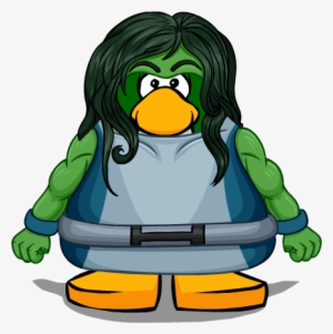 She-hulk Ava - Club Penguin She Hulk #880940