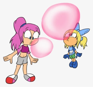 Picture Library Stock Cartoon Bubble Drawing Clip Art - Bubble Gum Blowing Clipart #882045