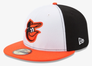 Men's Baltimore Orioles New Era Black/white Game Authentic - Baltimore Orioles Hats #882069