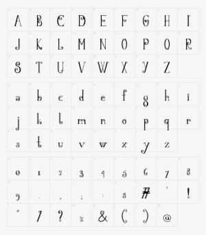 Black Flowers Blossom Font - Number #882074