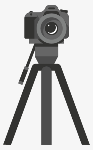 Starting A Media Project - Dslr On Tripod Png Animated #882224