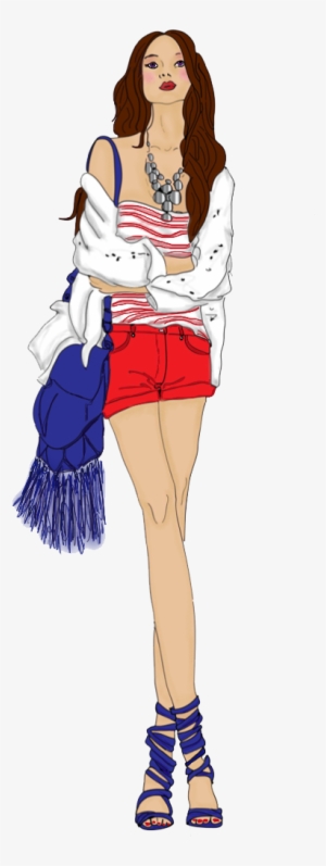 Fashion Model Png Photo - Model Cartoon Png #882225