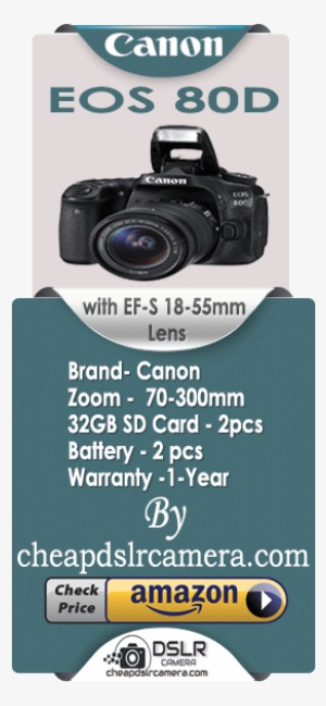 Primary Sidebar - Canon Eos 80d Digital Slr Camera Kit + 500mm Preset #882313