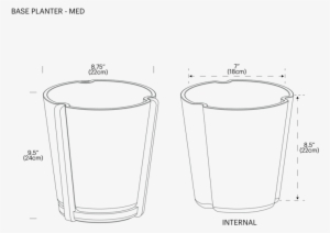 Baseplanter Med Lineart R1-11 #882478
