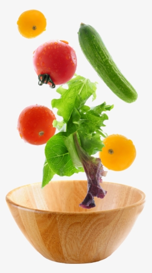 Food - Falling Salad Png #882505