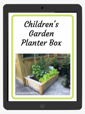 Children's Garden Planter Box Ebook #882716