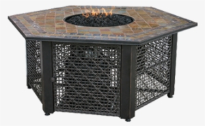 Chef Master Gad1374sp Fire Pit, Outdoor - Hexagon Fire Pit Table #882828