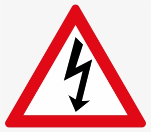 Electrical Shock Sign - Verkeersbord File #883283